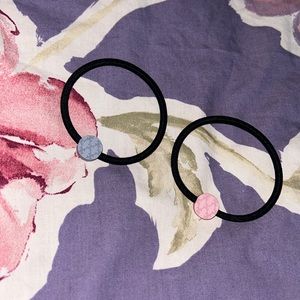 CHANEL hair ties x 2